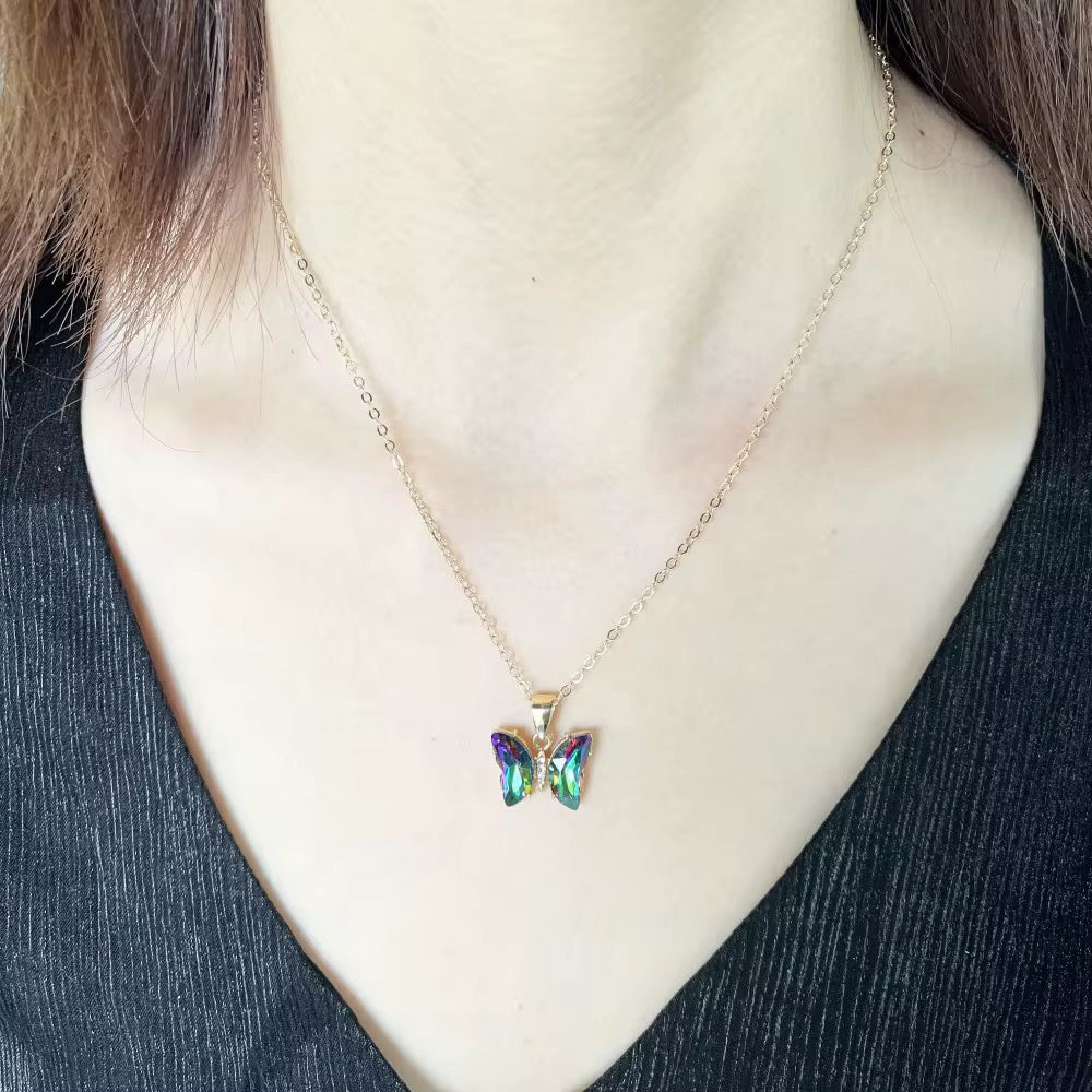 “Ethereal Wings” Collection – Enchanted Butterfly Necklaces