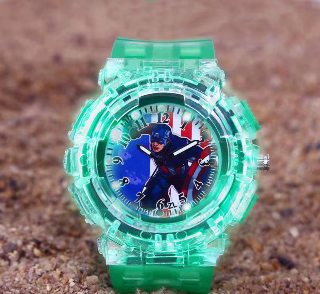 “Superhero Time: La Collezione di Orologi LED per Giovani Eroi”