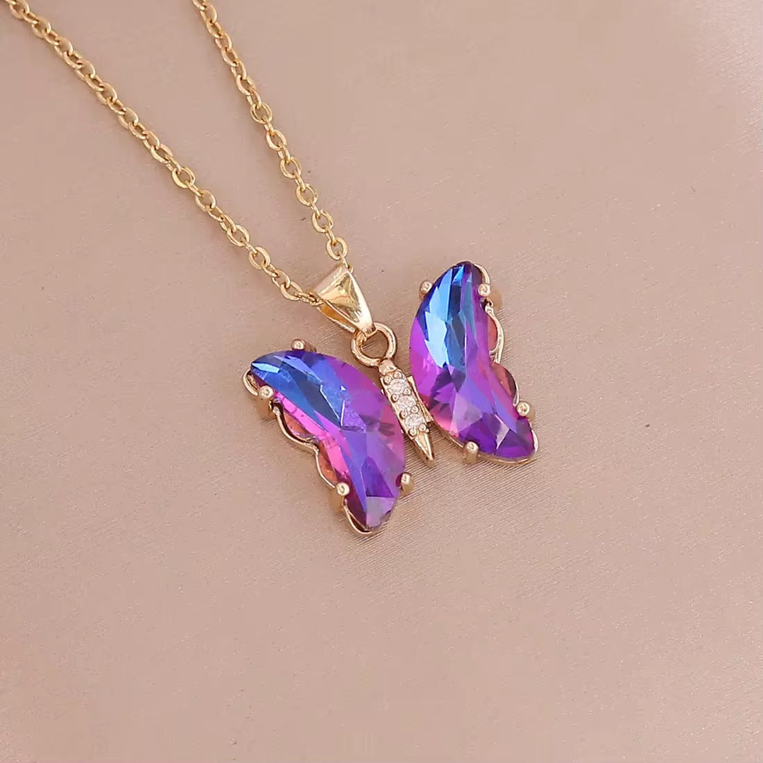 “Ethereal Wings” Collection – Enchanted Butterfly Necklaces